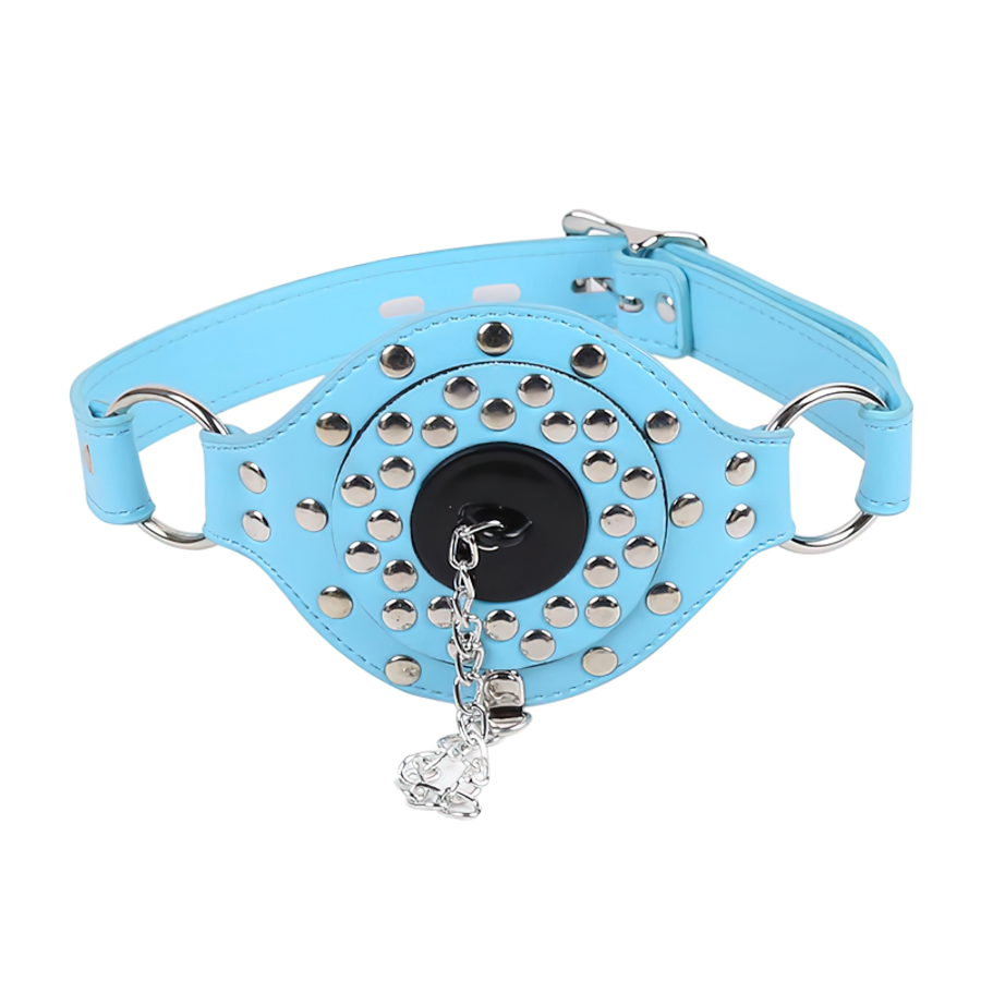 BDSM Adult Sex Toys / PU Leather Gag With Plug / Unisex Role-Playing Games Accessories - EVE's SECRETS