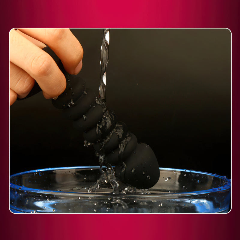 Beaded Anal Vibrator with 10 Vibrating Modes / Anal Plug / Butt Dildo Vibrator - EVE's SECRETS