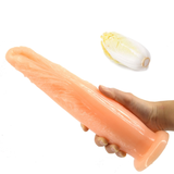 Riesiger kohlförmiger Analdildo mit Saugnapf / Sexspielzeug für Männer und Frauen