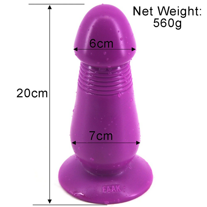Anal Dildo Plugs / G-Spot Stimulate Anal Toys / Big Mushroom Head Dildo - EVE's SECRETS