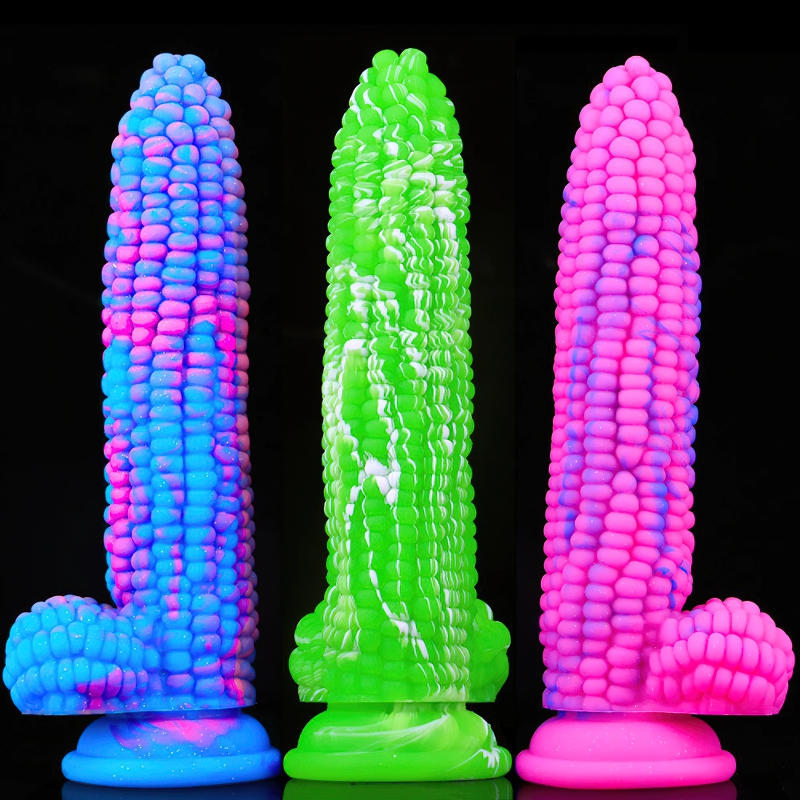 Big Corn Sex Toy For Women / Large Anal Vegetable Dildo / Elastic Masturbator For Adult Games - EVE's SECRETS