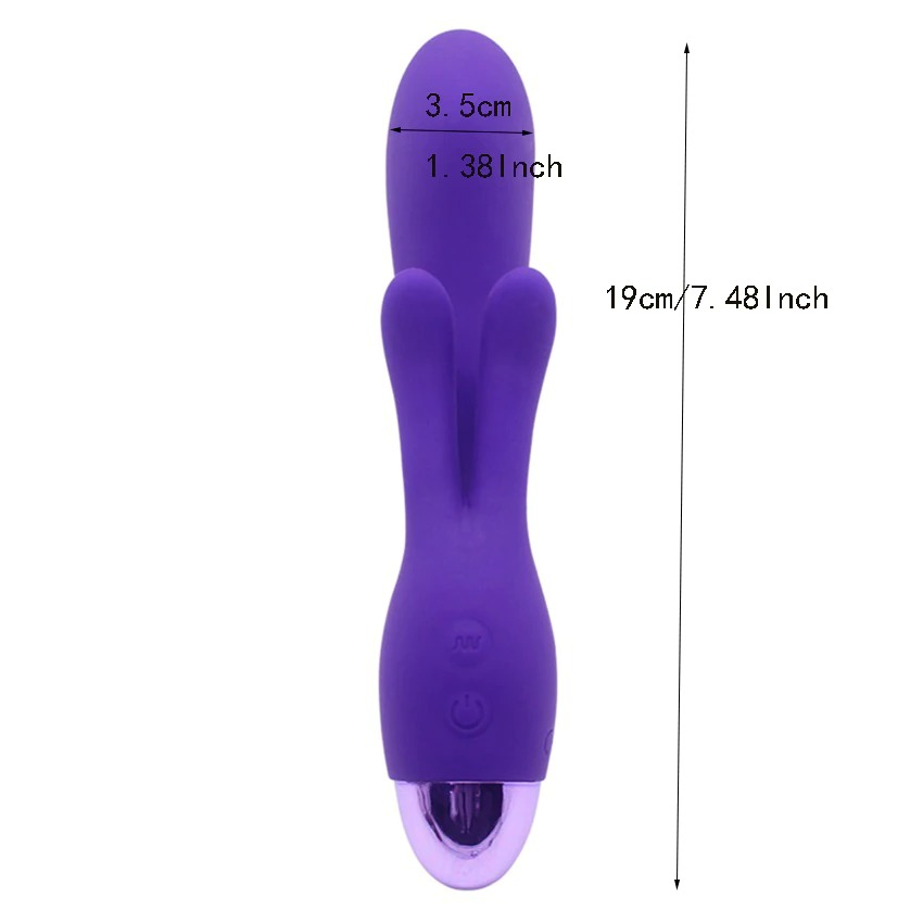 Big Multi Speed Vibrator for Ladies / USB Rechargeable Clitoris Massager / Women Vagina Masturbation - EVE's SECRETS