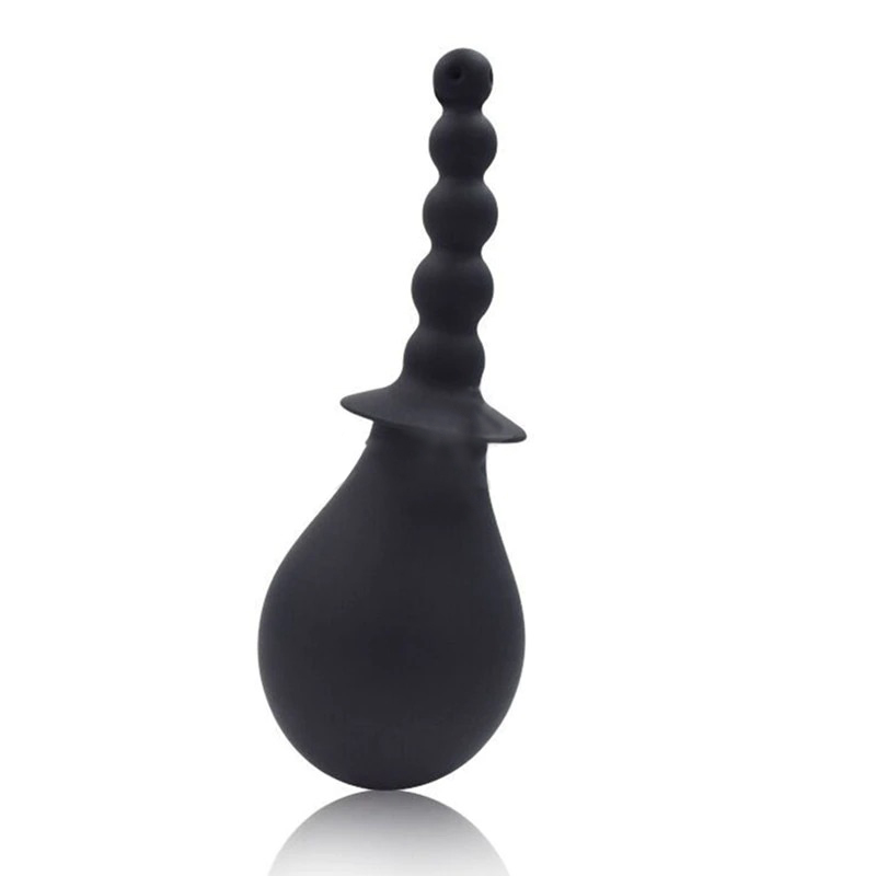Big Silicone Anal Cleaning Ass & Vagina Pussy Cleaning Device / Enema Syringe Device Butt Plug - EVE's SECRETS