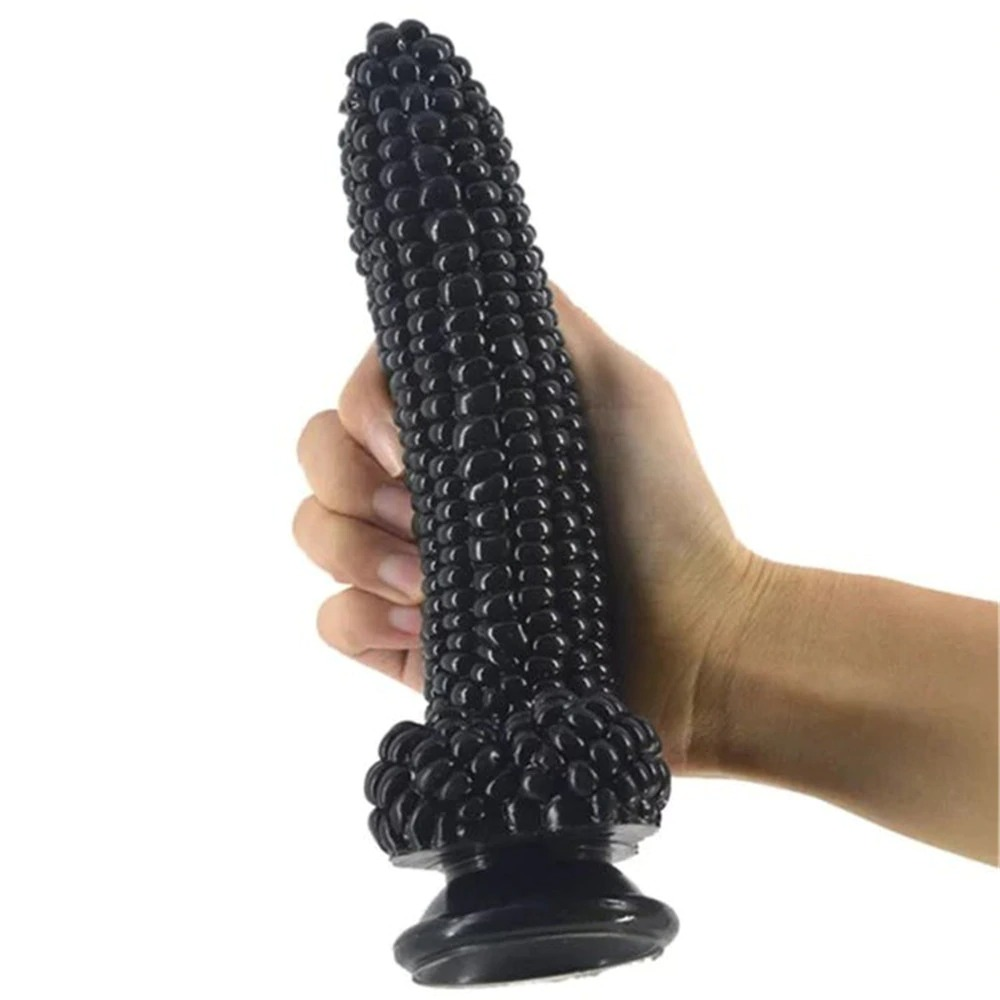 Big Vegetable Corn Dildo With Suction Cup Masturbation Products / Sex Toys For Women - EVE's SECRETS