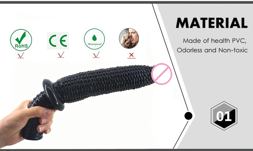 Big Women's Corn Dildo / Vegetable Sex Toys / Female Dildo For Masturbation And Sex Games - EVE's SECRETS