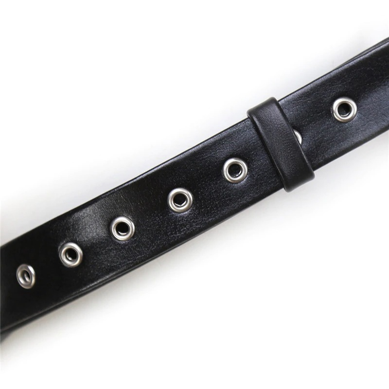 Black Body Chest Strap Harness For Men / Alternative Fetish Fashion Adjustable Bondage Suspenders - EVE's SECRETS