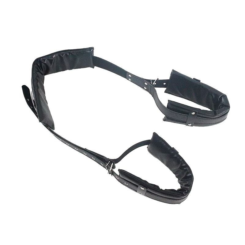 Black Leg Restraints Fetish Bandage / Adult Toys for Sex Games - EVE's SECRETS