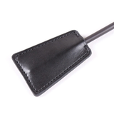 Black PU Leather BDSM Whip With Feather And Bow / Unisex Erotic Sex Toy For Games - EVE's SECRETS
