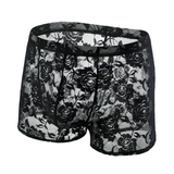 Men's Lace See Through Hollow Out Underwear / Sexy Male Transparent Boxer Shorts - EVE's SECRETS
