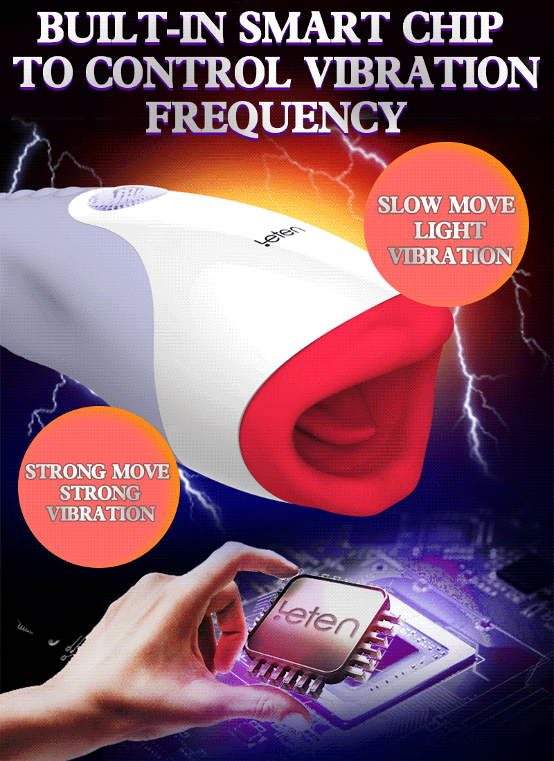 Blowjob Male Masturbation Cup with Voice and Heating Function / Oral Sex Imitation Toy for Men - EVE's SECRETS