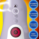 Blowjob Male Masturbation Cup with Voice and Heating Function / Oral Sex Imitation Toy for Men - EVE's SECRETS