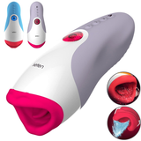 Blowjob Male Masturbation Cup with Voice and Heating Function / Oral Sex Imitation Toy for Men - EVE's SECRETS
