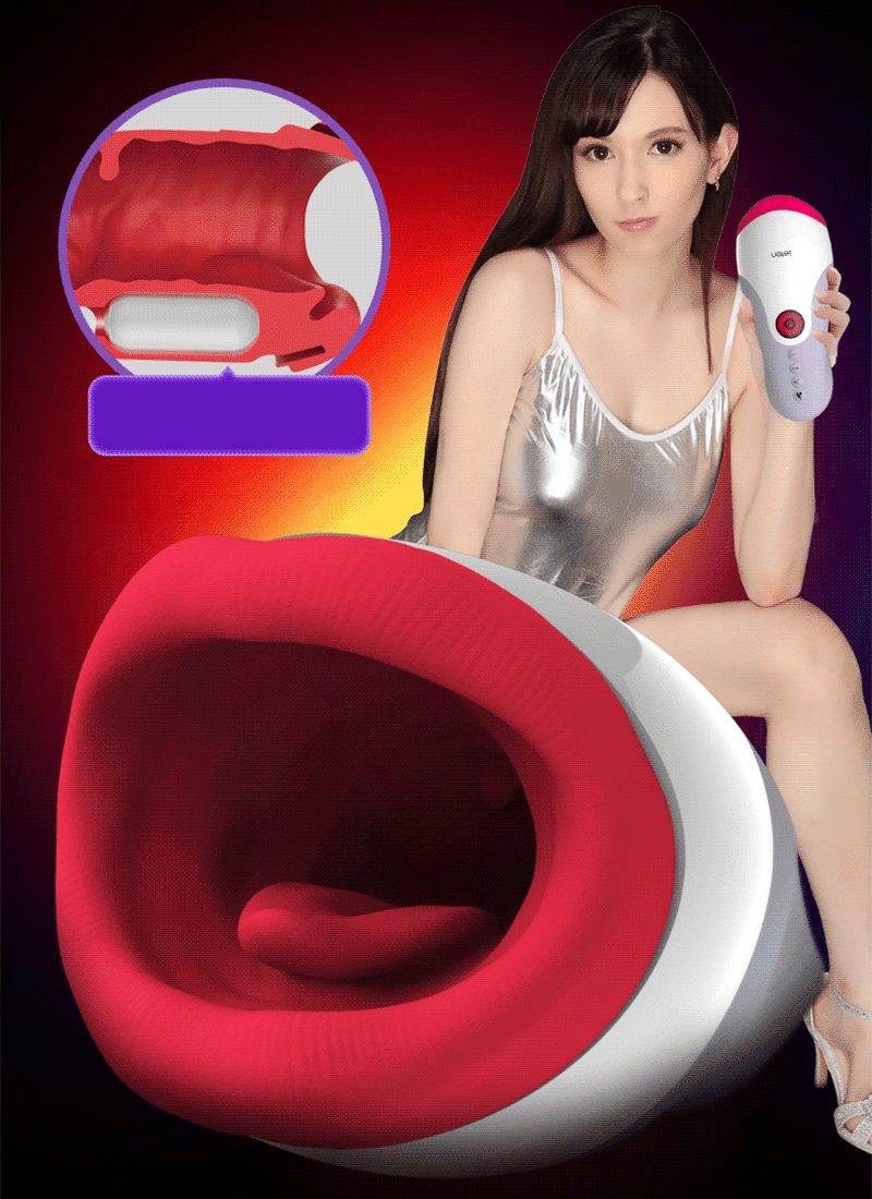 Blowjob Male Masturbation Cup with Voice and Heating Function / Oral Sex Imitation Toy for Men - EVE's SECRETS