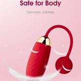 Bluetooth APP Remote Control Bullet Vibrator / Erotic Silicone Vaginal Ball Vibrating Toys for Women - EVE's SECRETS