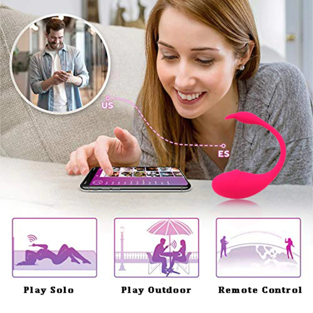 Bluetooth Dildo Vibrator for Women / Adult Wireless APP Remote Control Vibrator - EVE's SECRETS