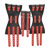 Bondage Corset with Handcuffs / BDSM PU Leather Restraints for Erotic Games - EVE's SECRETS