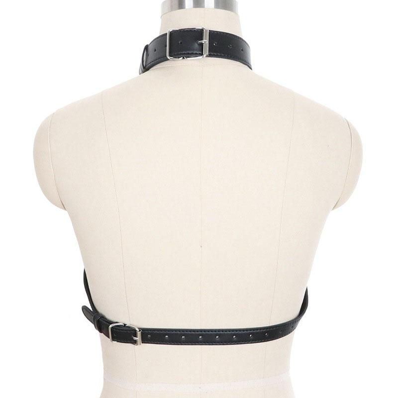 Breast Bondage Harness Belt / Sexy Women Collar Bra Accessory / Fetish Body Harness - EVE's SECRETS