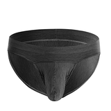 Slip respirant pour hommes / culottes pour hommes avec grande poche de pénis / sous-vêtements érotiques pour adultes