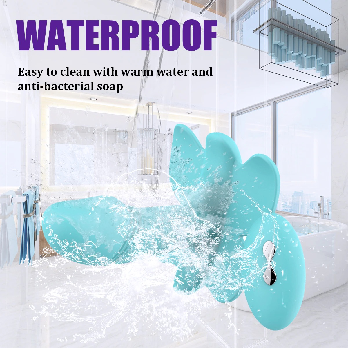 Butterfly Dildo Vibrator for Women / Female Sexy Toy With Wireless Remote Control - EVE's SECRETS