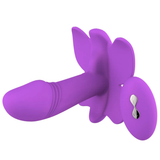 Butterfly Dildo Vibrator for Women / Female Sexy Toy With Wireless Remote Control - EVE's SECRETS