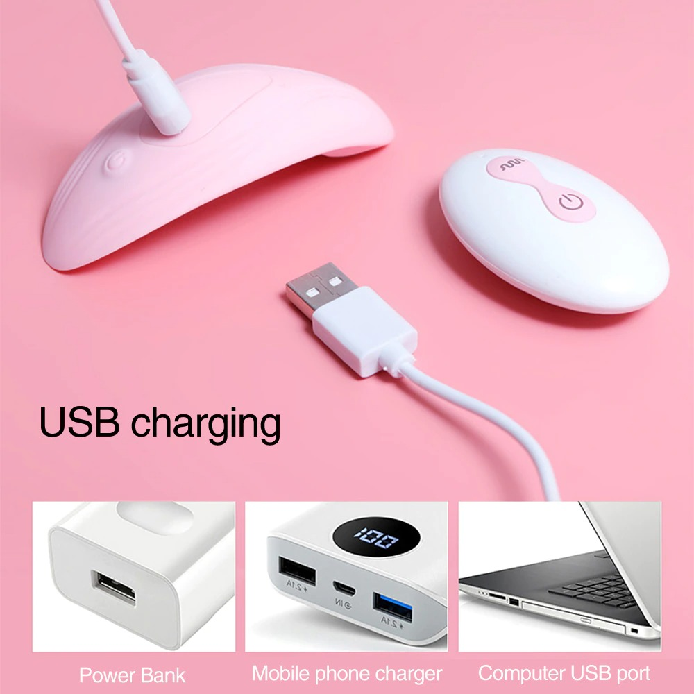Butterfly Wearable Vibrator for Women / Adult Wireless Remote Control Masturbator - EVE's SECRETS