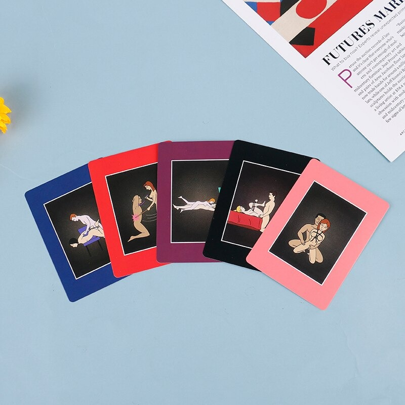 Card Game 50 Positions of Bondage / Sex Games for Couples / Erotic Game for Adults - EVE's SECRETS