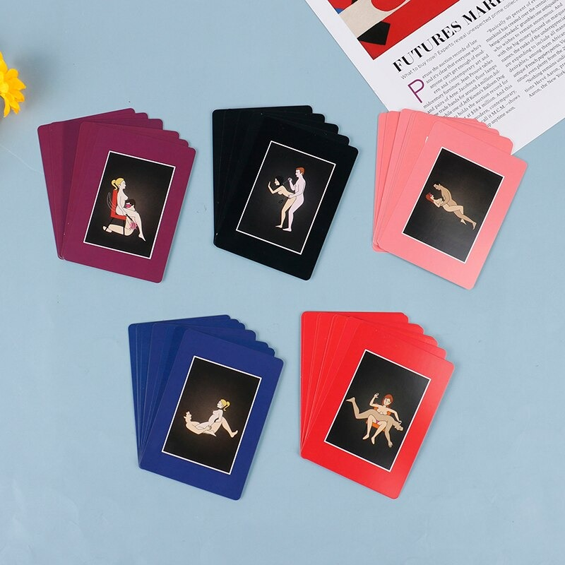 Card Game 50 Positions of Bondage / Sex Games for Couples / Erotic Game for Adults - EVE's SECRETS