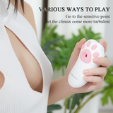 Cat Paw Suction Vibrator / Nipples and Clitoral Stimulator in Original Design - EVE's SECRETS