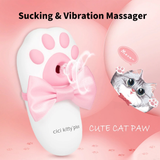 Cat Paw Suction Vibrator / Nipples and Clitoral Stimulator in Original Design - EVE's SECRETS