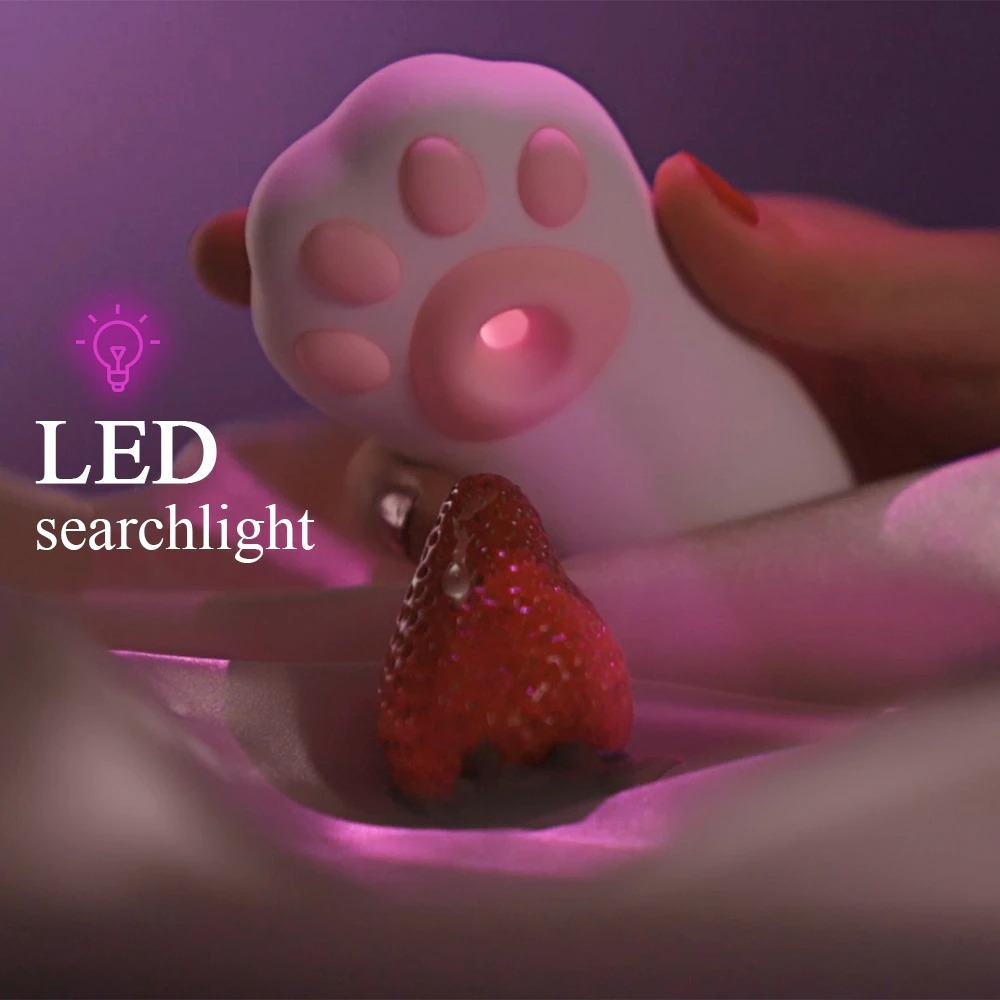 Cat Paw Suction Vibrator / Nipples and Clitoral Stimulator in Original Design - EVE's SECRETS