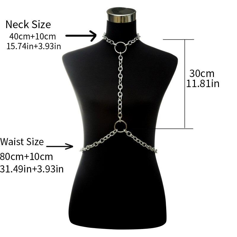 Chain Jewelry Body Harness / Body Chain Necklace for Women / Sexy Fashion Accessories - EVE's SECRETS