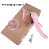 Clitoral Licking Warm Stimulator / Nipples Sucker / Heating Dildo Vibrator for Women - EVE's SECRETS