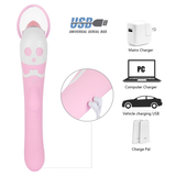 Clitoral Licking Warm Stimulator / Nipples Sucker / Heating Dildo Vibrator for Women - EVE's SECRETS