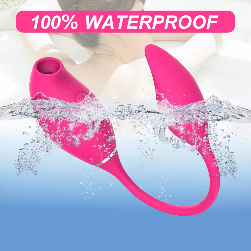 Clitoral Sucking Vibrator With Vibrating Egg / G-spot & Nipples Stimulator / Sex Toys For Women - EVE's SECRETS