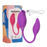 Clitoral Sucking Vibrator With Vibrating Egg / G-spot & Nipples Stimulator / Sex Toys For Women - EVE's SECRETS