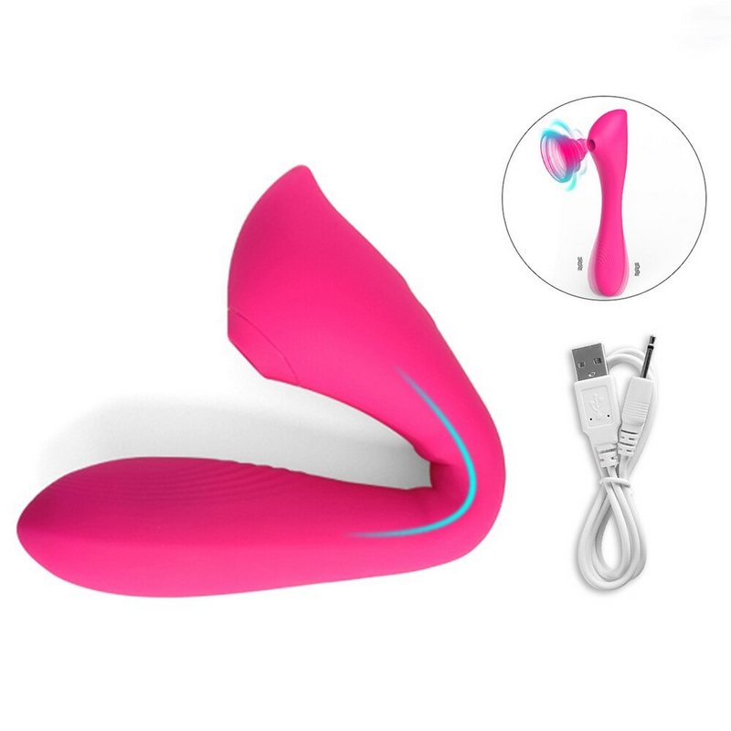 Clitoral Suction and G-Spot Flexible Vibrator / Women's Sex Toys - EVE's SECRETS