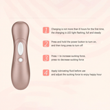 Clitoral Suction Vibrator / Erotic Stimulator / Satisfyer for Women in Two Variants - EVE's SECRETS