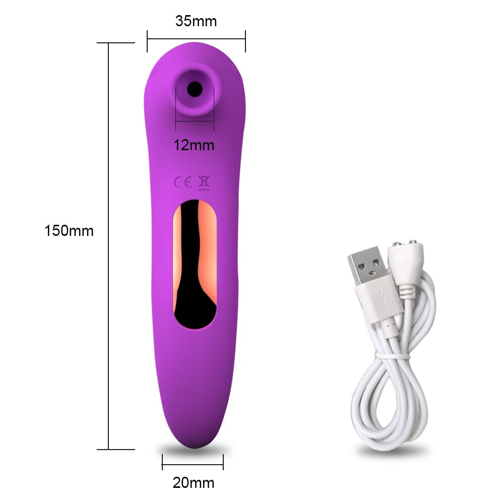 Clitoral Suction Vibrator with Vibrating Tail for G-Spot Stimulation / Erotic Toy for Women - EVE's SECRETS