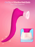 Clitoral Suction Vibrator with Vibrating Tail for G-Spot Stimulation / Erotic Toy for Women - EVE's SECRETS