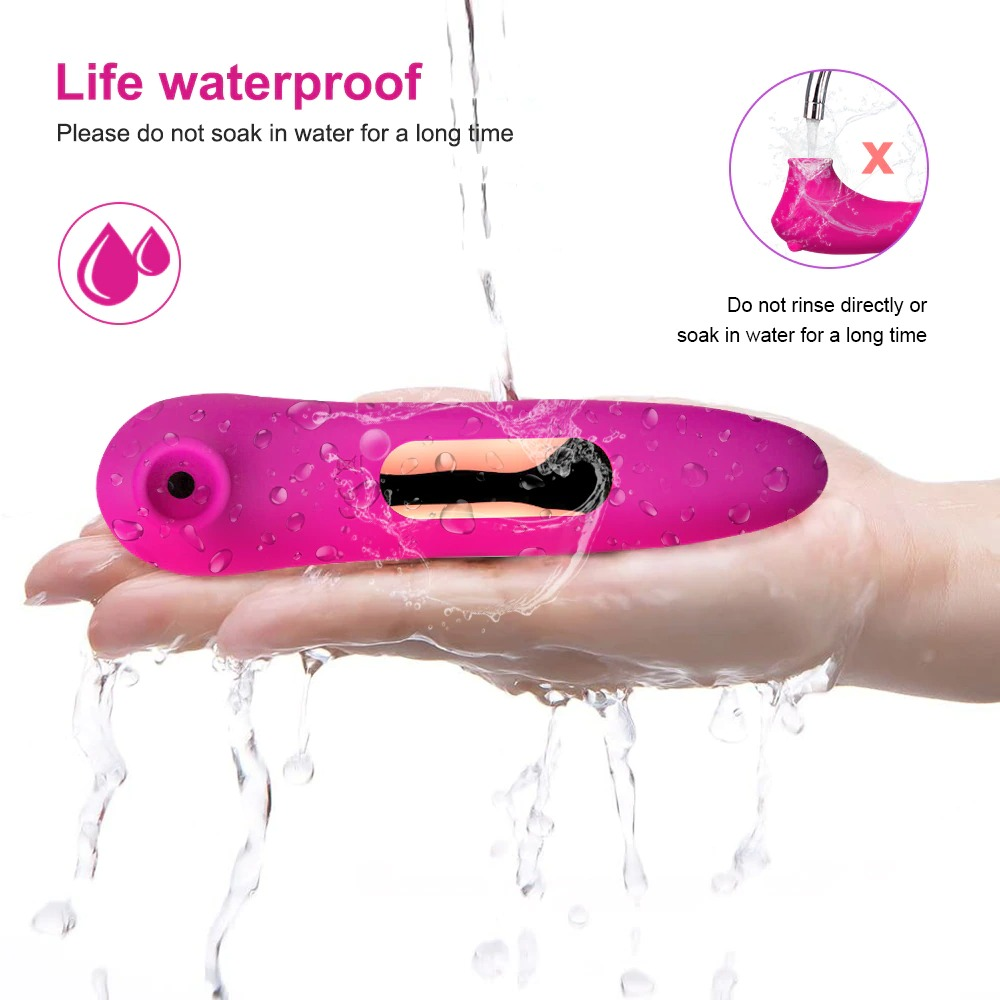 Clitoral Suction Vibrator with Vibrating Tail for G-Spot Stimulation / Erotic Toy for Women - EVE's SECRETS