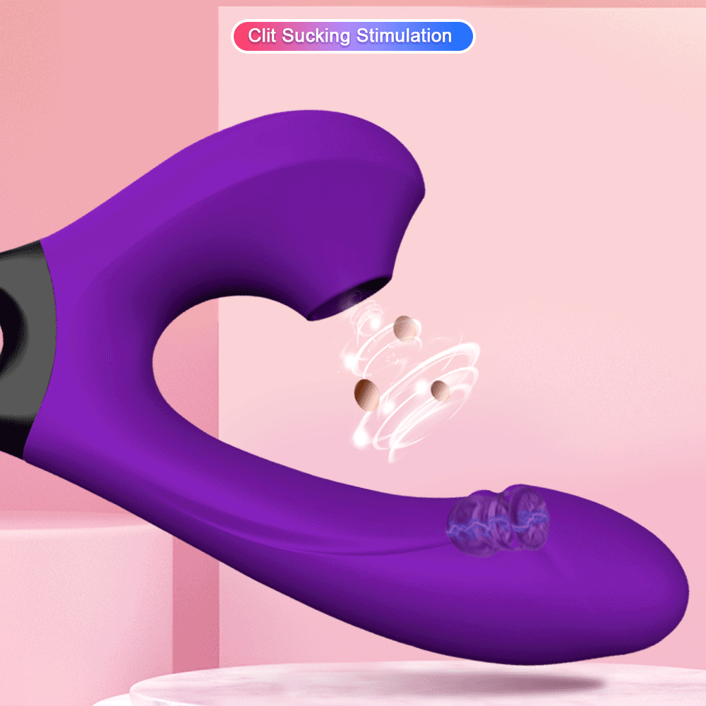 Clitoral Vacuum Stimulator for Ladies / Female Silicone Vibrator / Dildo Sucker Masturbator - EVE's SECRETS