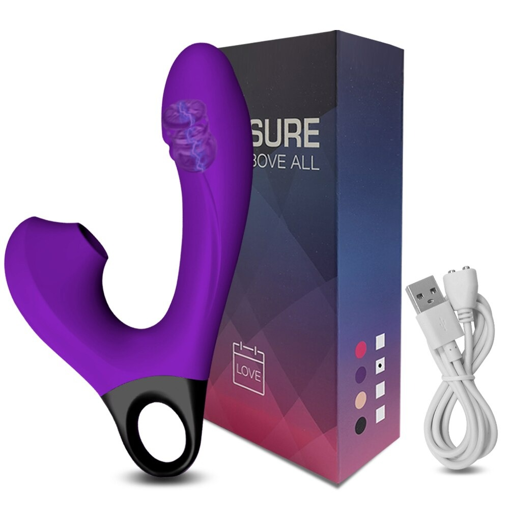 Clitoral Vacuum Stimulator for Ladies / Female Silicone Vibrator / Dildo Sucker Masturbator - EVE's SECRETS