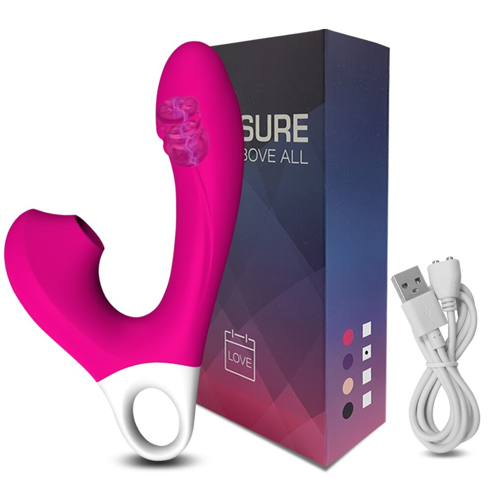 Clitoral Vacuum Stimulator for Ladies / Female Silicone Vibrator / Dildo Sucker Masturbator - EVE's SECRETS