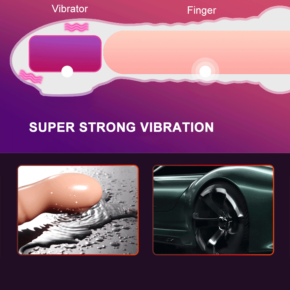Clitoris Stimulator for Ladies / Finger Sleeve Vibrator / Female Sex Toy Masturbator - EVE's SECRETS