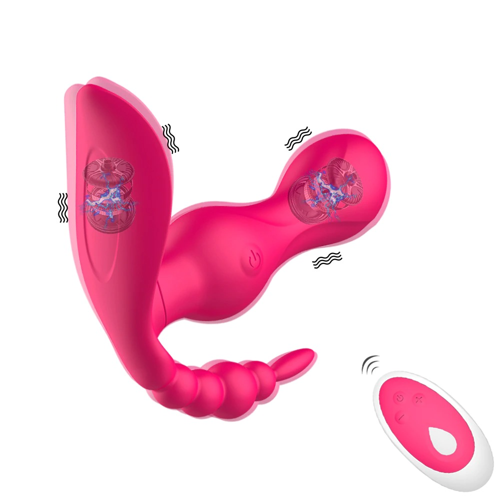 Clitoris Stimulator with Remote Control / Adult Wireless G-Spot Vibrator for Women - EVE's SECRETS