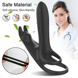 Cock Ring With Control Wireless Remote / Couple Vibrator with Dual Motor / Adult Sexy Toys - EVE's SECRETS