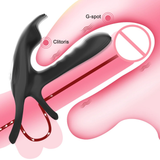 Cock Ring With Control Wireless Remote / Couple Vibrator with Dual Motor / Adult Sexy Toys - EVE's SECRETS