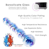 Combined Sex Toy Extender Glass Anal Plug Dildo with 10 Speeds Vibrator / Adults Erotic Toys - EVE's SECRETS