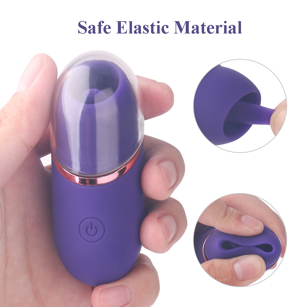 Compact Licking Tongue Vibrator / Clitoral Stimulator / Women's Sex Toys - EVE's SECRETS