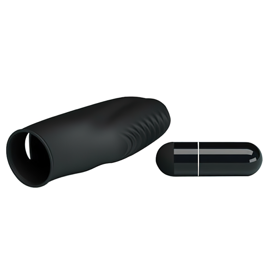 Compact Women's Finger Vibrator / Female G-Spot Massager / Black Sex Toys For Clitoral Masturbation - EVE's SECRETS